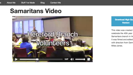 Hereford Samaritans Video